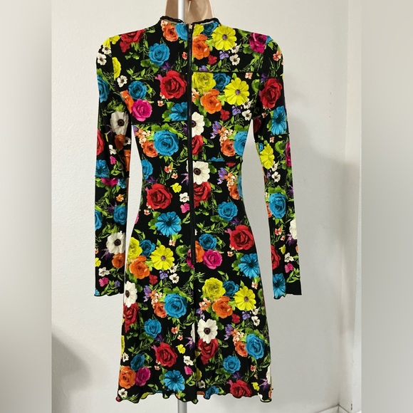 EUC Alice + Olivia Delora Floral Minidress - Picture 8 of 16